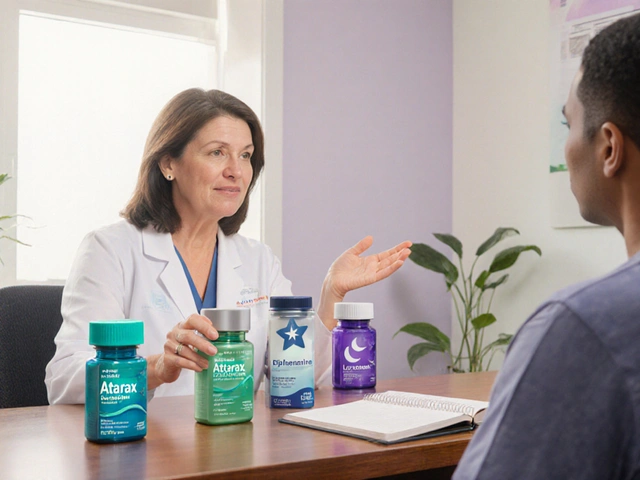 Atarax (Hydroxyzine) vs. Alternatives: Detailed Comparison Guide