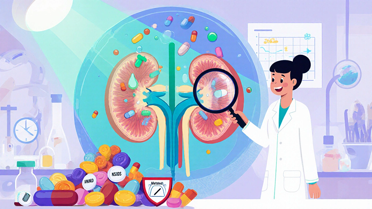 Kidney Disease Medication Toxicity: How Drugs Build Up and What to Do