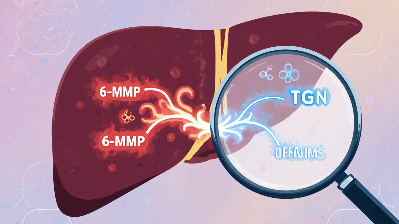 Azathioprine and Allopurinol: How Low-Dose Combination Therapy Prevents Toxic Metabolite Buildup