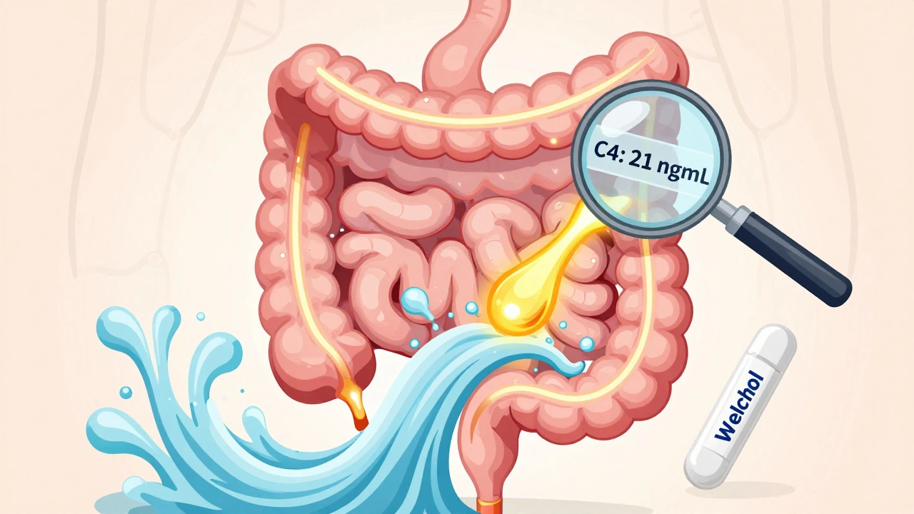 Bile Acid Diarrhea: How to Diagnose, Treat with Binders, and Manage with Diet