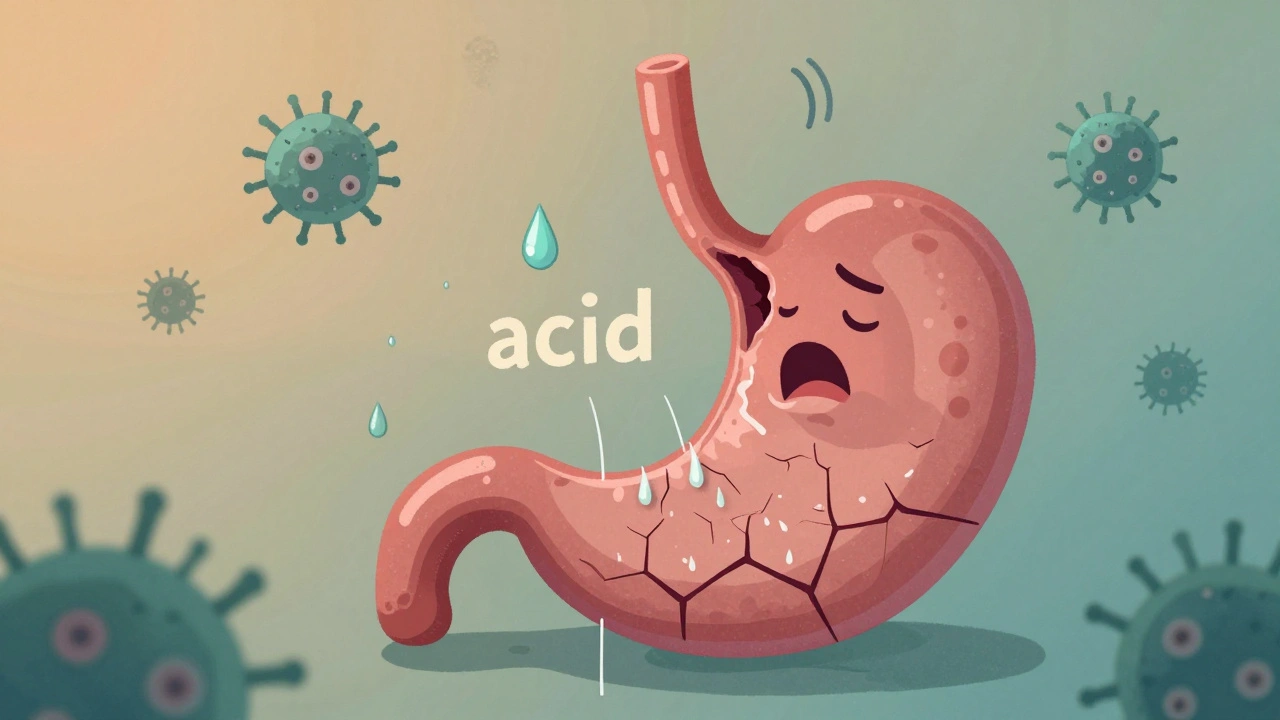 How Atrophic Gastroenteritis Leads to Gastroesophageal Reflux Disease