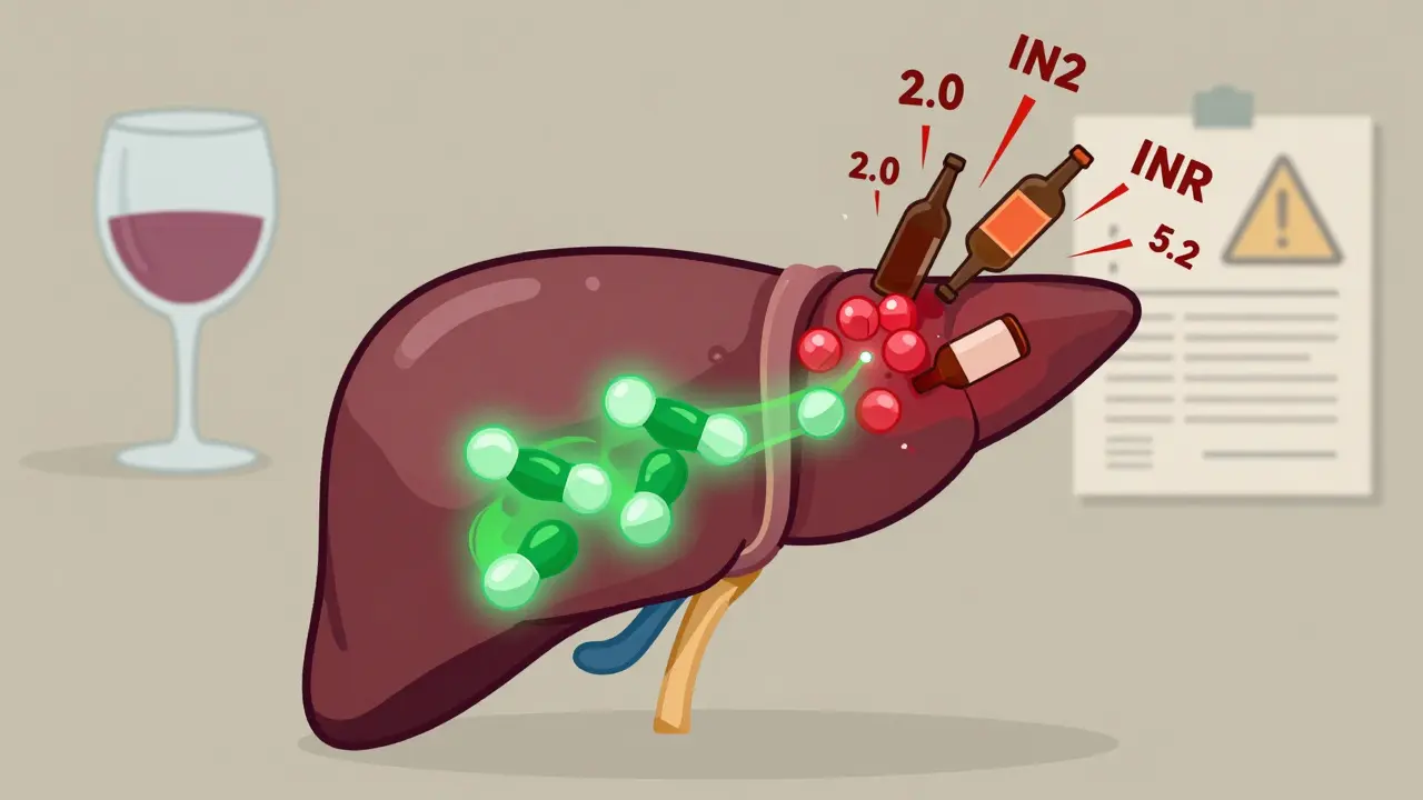 Alcohol and Blood Thinners: Understanding Bleeding Risk and INR Changes
