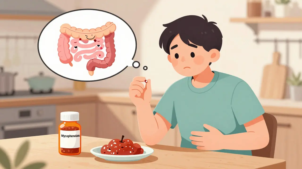 Mycophenolate GI Side Effects: How to Manage Nausea and Diarrhea